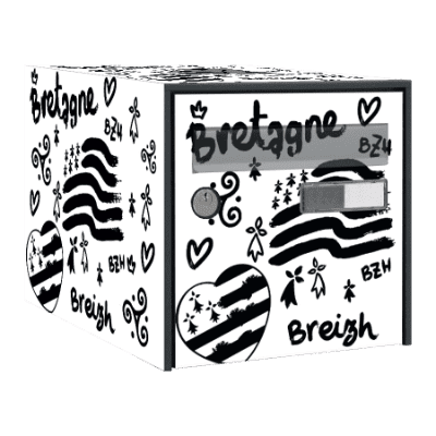 Stickers boîte aux lettres Bretagne - Ma Belle Boîte