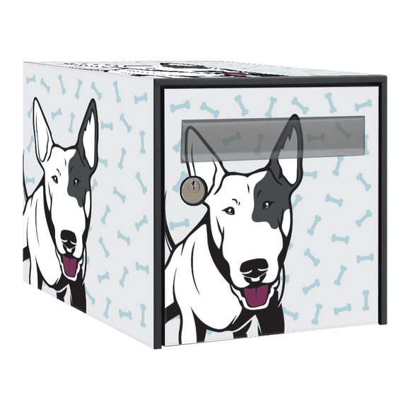 Stickers boîte aux lettres Bull Terrier 2