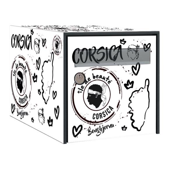 Stickers boîte aux lettres Corse – Ma Belle Boîte