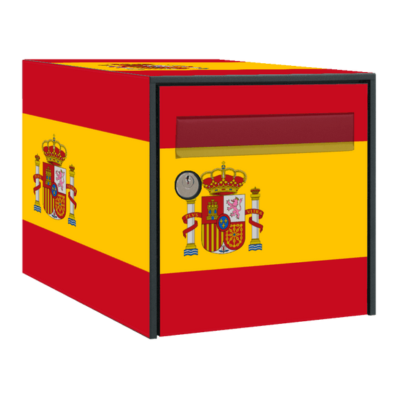Stickers boîte aux lettres Drapeau Espagne – Ma Belle Boîte