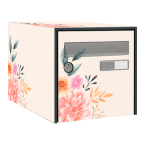 Stickers boîte aux lettres Fleurs 2 - Ma Belle Boîte
