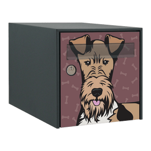 Stickers boîte aux lettres Fox Terrier 2