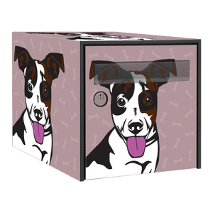 Stickers boîte aux lettres Jack Russell 2