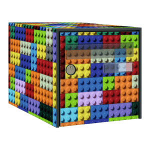 Stickers boîte aux lettres Lego - Ma Belle Boîte