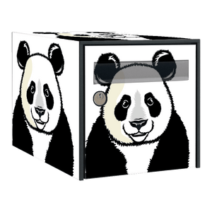 Stickers boîte aux lettres Panda 2