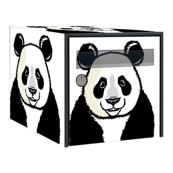 Stickers boîte aux lettres Panda 2