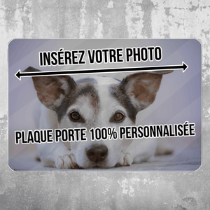 Plaque de porte Plexiglas 100% Personnalisée