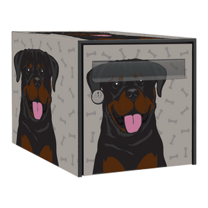 Stickers boîte aux lettres Rottweiler 2