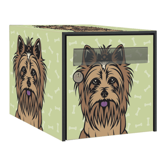 Stickers boîte aux lettres Yorkshire Terrier 3